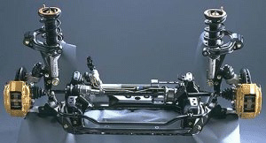 R34 Nissan Skyline GT-R Front Suspension Picture